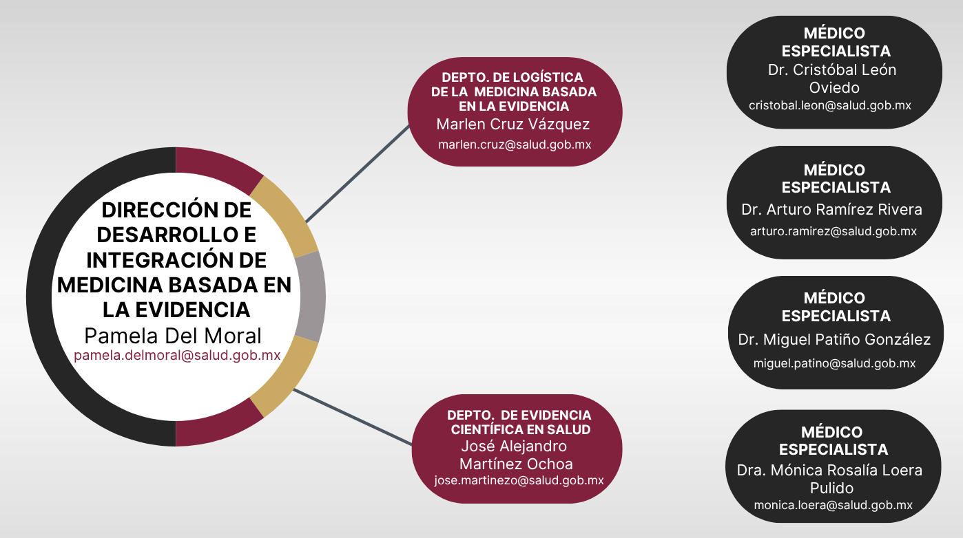 Organigrama Dirección de Salud Digital