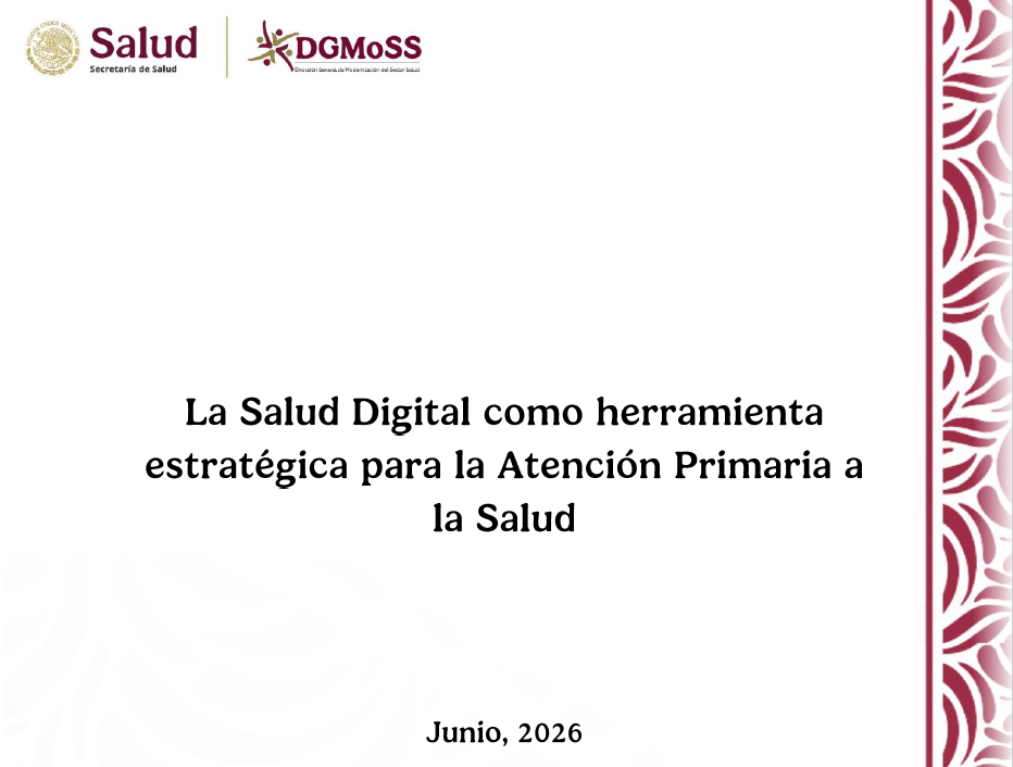 La Salud Digital Como Una Herramienta Estratégica Para La Atención Primaria A La Salud